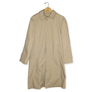 Men's Trench Coat Outer Shell Size Large